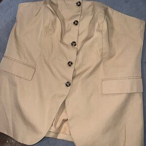 Brand New! H&M Women's Tan Corset
